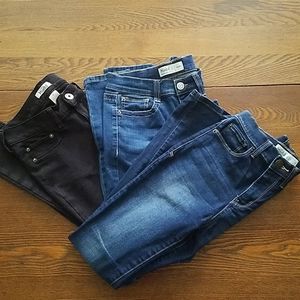 Set of 3 Pairs of Mudd Skinny Jeans/Jeggings
